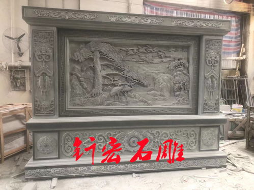 花崗巖石雕照壁影壁墻 定制、批發與惠安釬宏石雕工藝的卓越之選
